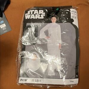 Star Wars NWT Disney Princess Leia Skywalker MED Costume Dress
